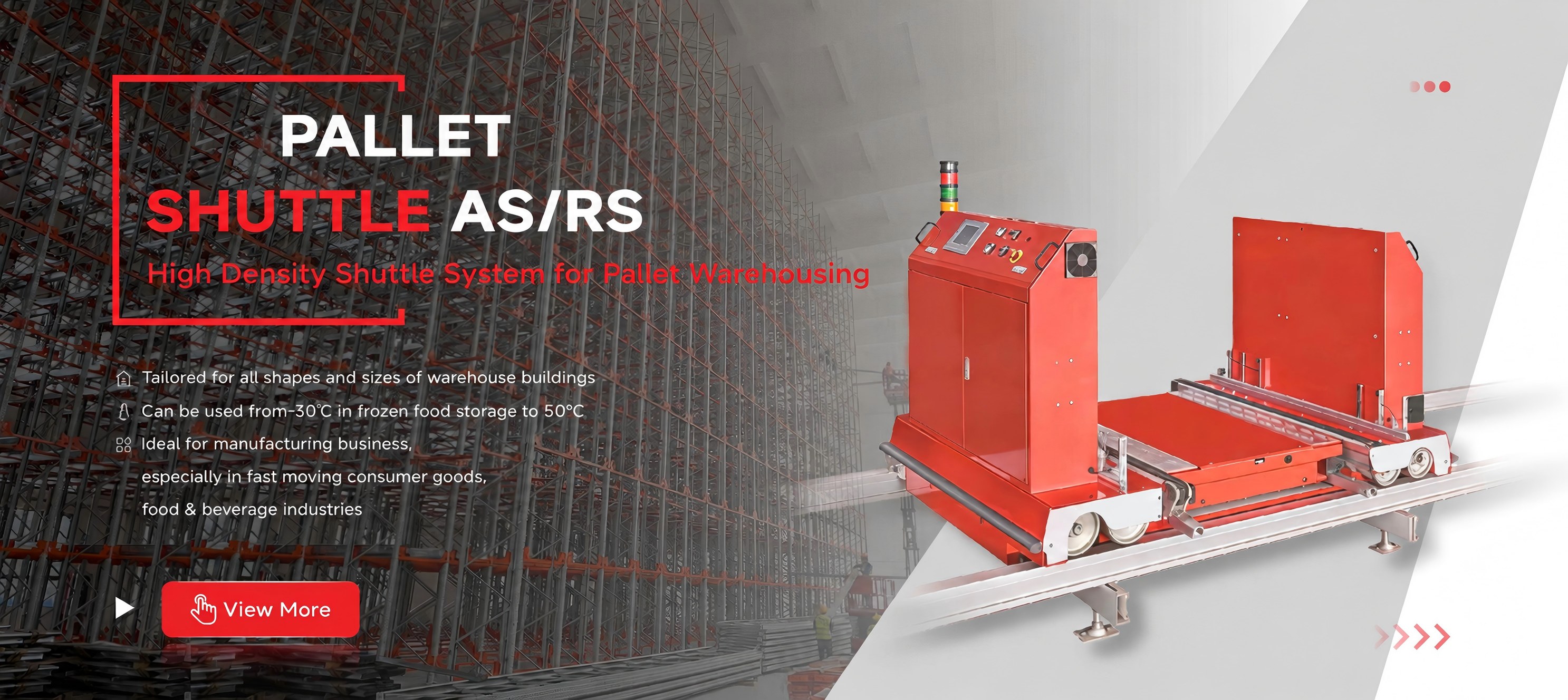 Hydglobalasrs 托盘穿梭车 AS/RS